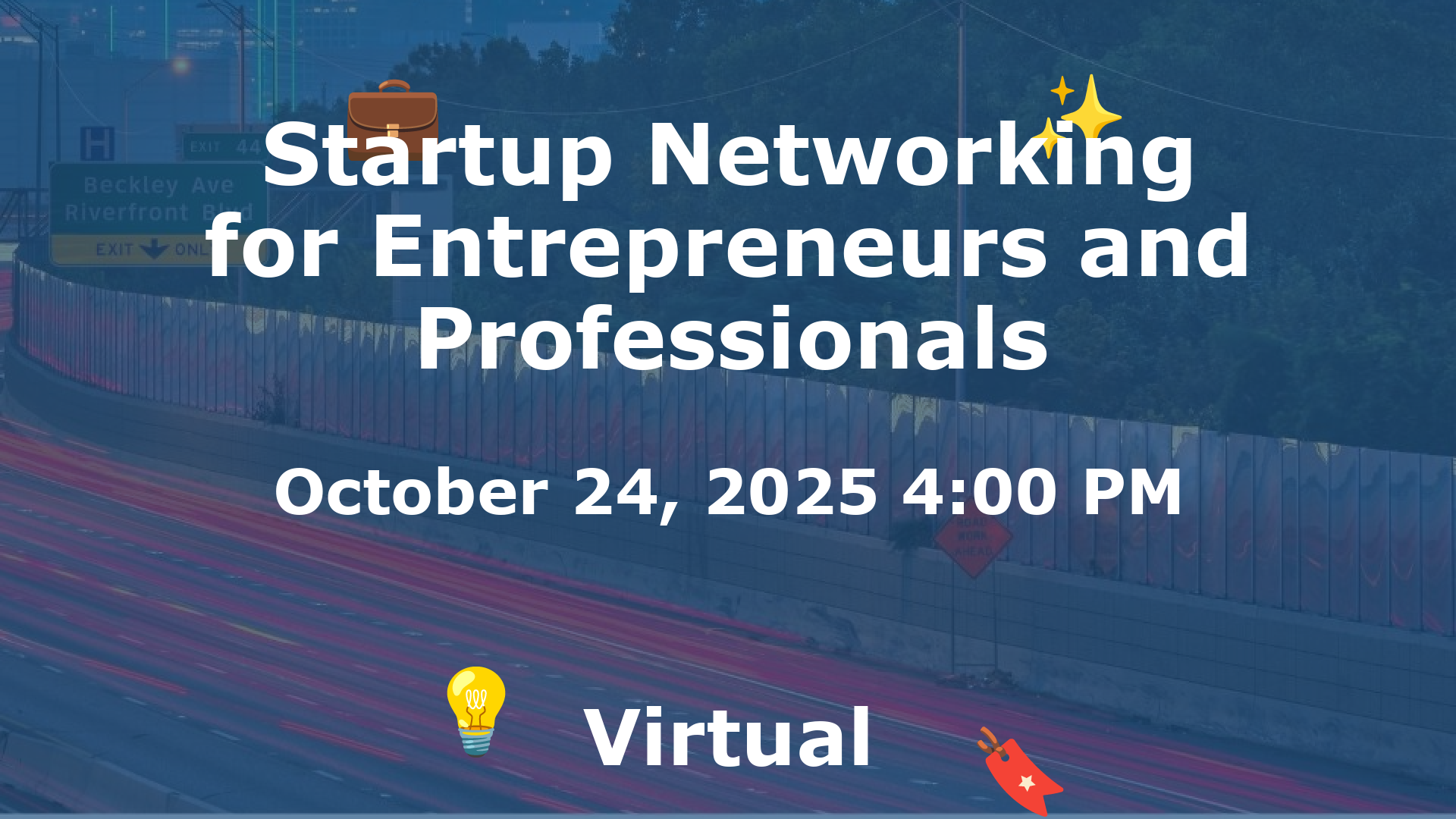Startup Networking for Entrepreneurs and Professionals event image